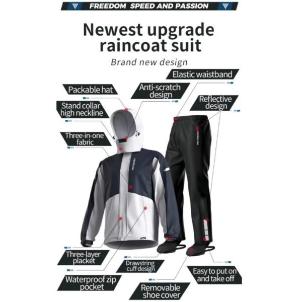 Motowolf V5 Raincoat - MDL0405