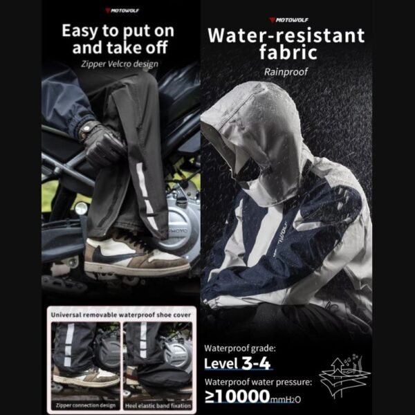 Motowolf V5 Raincoat - MDL0405